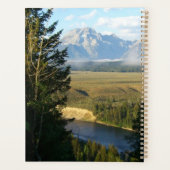 Jackson-Hole-Gebirge und Fluss Planer (Rückseite)