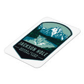 Jackson Hole Grand Teton National Park Magnet (Linke Seite)