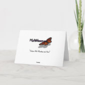 Jackson Hole Mountains and River Danke Card (Rückseite)