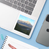 Jackson Hole Mountains (Grand Teton National Park) Aufkleber (Laptop mit iPhone)