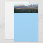 Jackson Hole Mountains (Grand Teton National Park) Briefpapier (Vorne/Hinten)