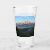 Jackson Hole Mountains (Grand Teton National Park) Glas (Rückseite)