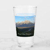 Jackson Hole Mountains (Grand Teton National Park) Glas (Vorderseite)