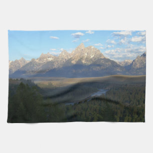 Jackson Hole Mountains (Grand Teton National Park) Handtuch