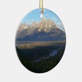 Jackson Hole Mountains (Grand Teton National Park) Keramikornament (Rechts)