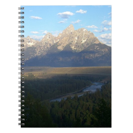 Jackson Hole Mountains (Grand Teton National Park) Notizblock (Vorderseite)