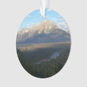 Jackson Hole Mountains (Grand Teton National Park) Ornament (Vorderseite)