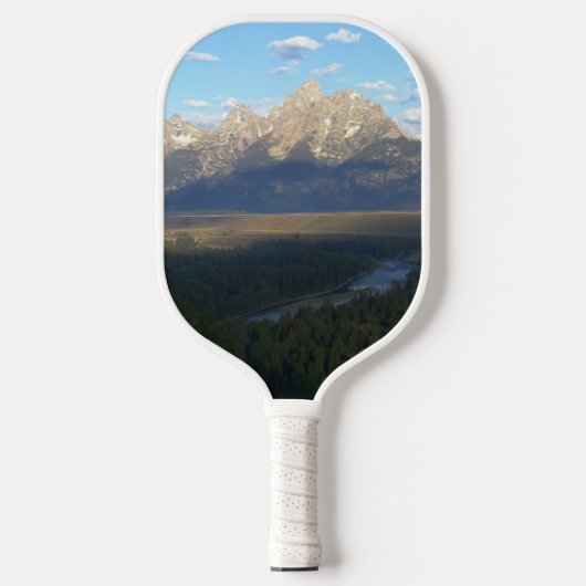 Jackson Hole Mountains (Grand Teton National Park) Pickleball Schläger (Vorderseite)