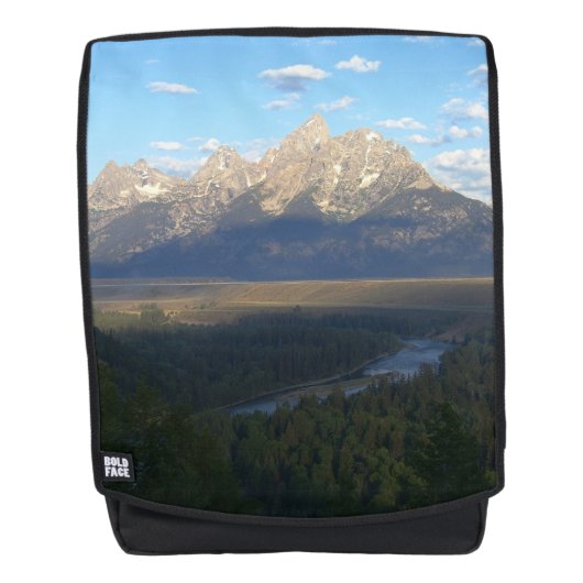 Jackson Hole Mountains (Grand Teton National Park) Rucksack (Vorderseite)