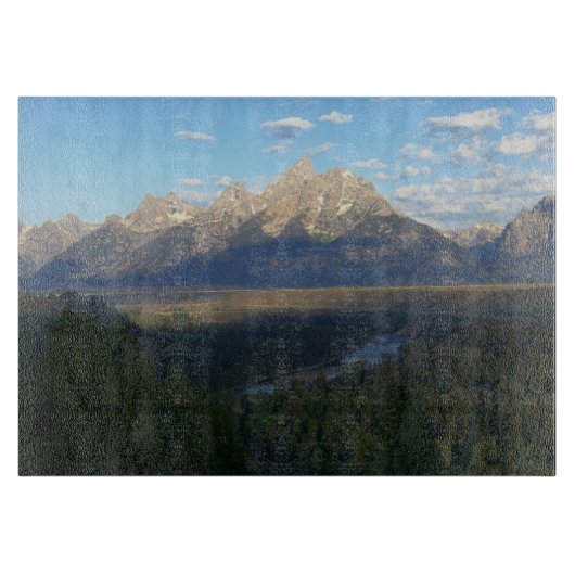 Jackson Hole Mountains (Grand Teton National Park) Schneidebrett (Vorderseite)