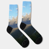 Jackson Hole Mountains (Grand Teton National Park) Socken (Rechts)