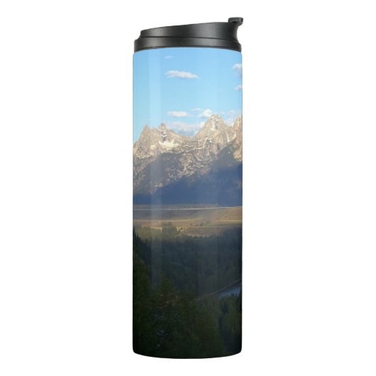 Jackson Hole Mountains (Grand Teton National Park) Thermosbecher (Nach links gedreht)