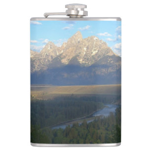 Jackson Hole Mountains (Grand Teton Nationalpark) Flachmann