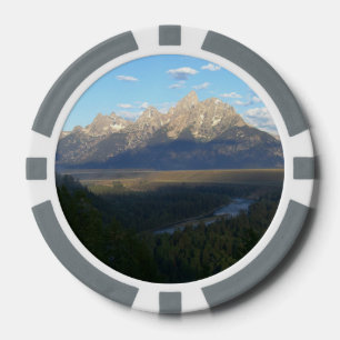 Jackson Hole Mountains (Grand-Teton-Nationalpark) Pokerchips