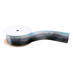 Jackson Hole Mountains (Grand Teton Nationalpark) Satinband
