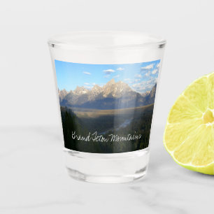 Jackson Hole Mountains (Grand Teton Nationalpark) Schnapsglas