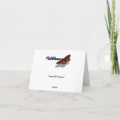 Jackson Hole Mountains Happy Birthday Karte (Rückseite)