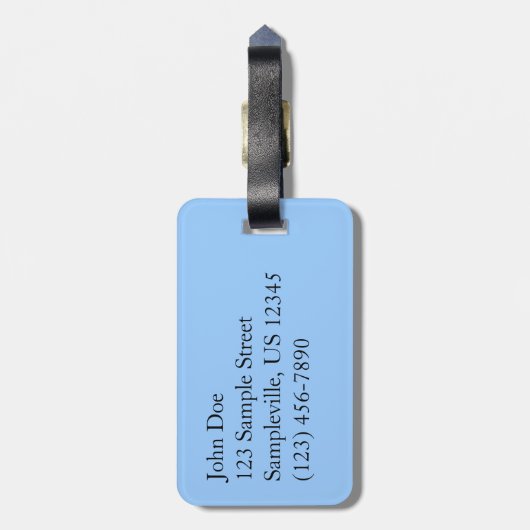 Jackson Hole Mountains und Fluss Gepäckanhänger (Rückseite vertikal)