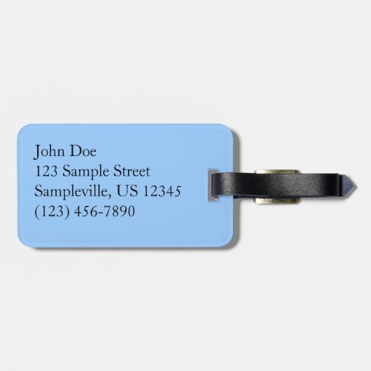 Jackson Hole Mountains und Fluss Gepäckanhänger (Rückseite horizontal)