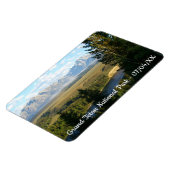 Jackson Hole Mountains und Fluss Magnet (Linke Seite)