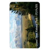 Jackson Hole Mountains und Fluss Magnet (Vertikal)