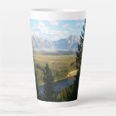 Jackson Hole Mountains und Fluss Milchtasse (Vorderseite)
