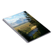 Jackson Hole Mountains und Fluss Notizblock (Rechte Seite)