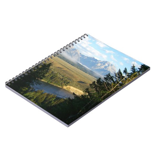 Jackson Hole Mountains und Fluss Notizblock (Linke Seite)