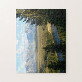 Jackson Hole Mountains und Fluss Puzzle (Vertikal)