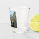 Jackson Hole Mountains und Fluss Schnapsglas (Rechts)