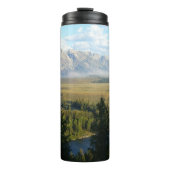 Jackson Hole Mountains und Fluss Thermosbecher (Vorderseite)