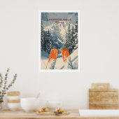 Jackson Hole Reiseplakat - Wyoming 1 Poster (Küche)