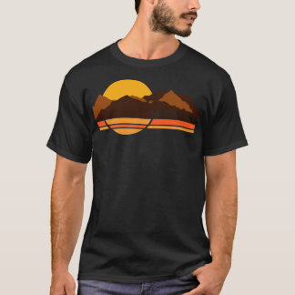 Jackson Hole Retro 70er Tourist Souvenir T-Shirt