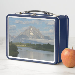 Jackson Hole River im Grand Teton National Park Metall Brotdose