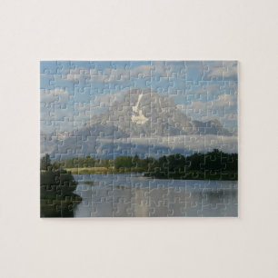 Jackson Hole River im Grand Teton National Park Puzzle