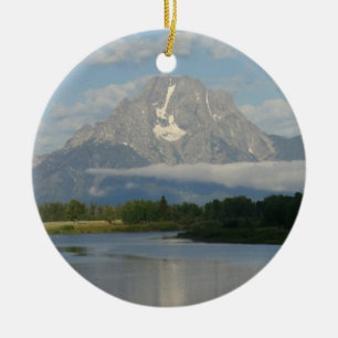 Jackson Hole River im Grand Teton Nationalpark Keramikornament
