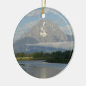 Jackson Hole River im Grand Teton Nationalpark Keramikornament (Links)