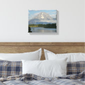 Jackson Hole River im Grand Teton Nationalpark Leinwanddruck (Insitu (Schlafzimmer))