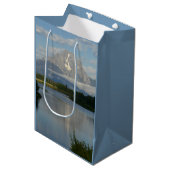 Jackson Hole River im Grand Teton Nationalpark Mittlere Geschenktüte (Vorderseite Schrägansicht)