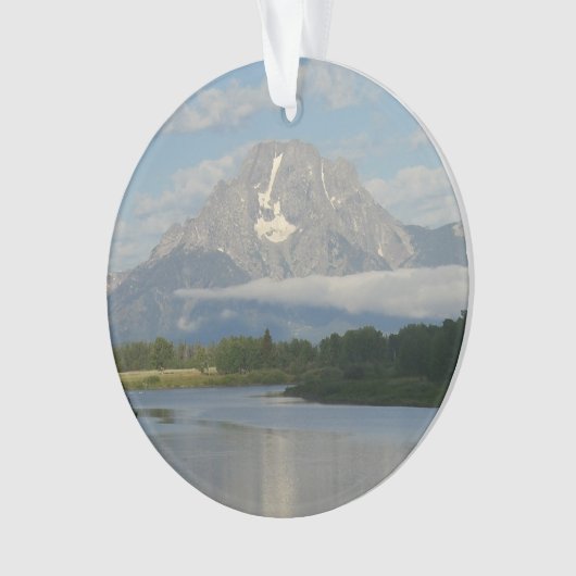 Jackson Hole River im Grand Teton Nationalpark Ornament (Vorderseite)