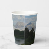 Jackson Hole River im Grand Teton Nationalpark Pappbecher (Rechts)