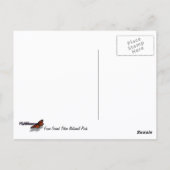 Jackson Hole River im Grand Teton Nationalpark Postkarte (Rückseite)