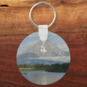 Jackson Hole River im Grand Teton Nationalpark Schlüsselanhänger (Vorderseite)