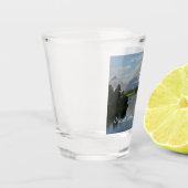 Jackson Hole River im Grand Teton Nationalpark Schnapsglas (Links)