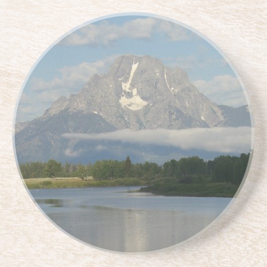 Jackson Hole River im Grand Teton Nationalpark Untersetzer (Vorne)