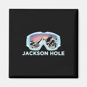Jackson Hole Ski Design Jackson Hole Magnet