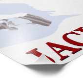 Jackson Hole Ski Resort Seilbahn Fotodruck (Ecke)