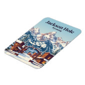 Jackson Hole USA Magnet (Linke Seite)