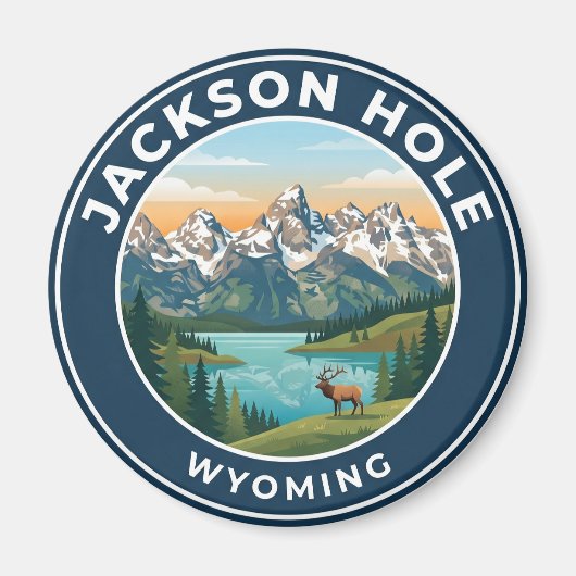Jackson Hole USA Magnet (Vorne)