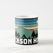 Jackson Hole WY Aufkleber Tasse (Mittel)